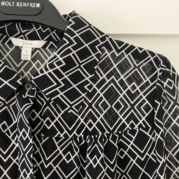 Joie Silk Blouse - Size S - Picture 3 of 6